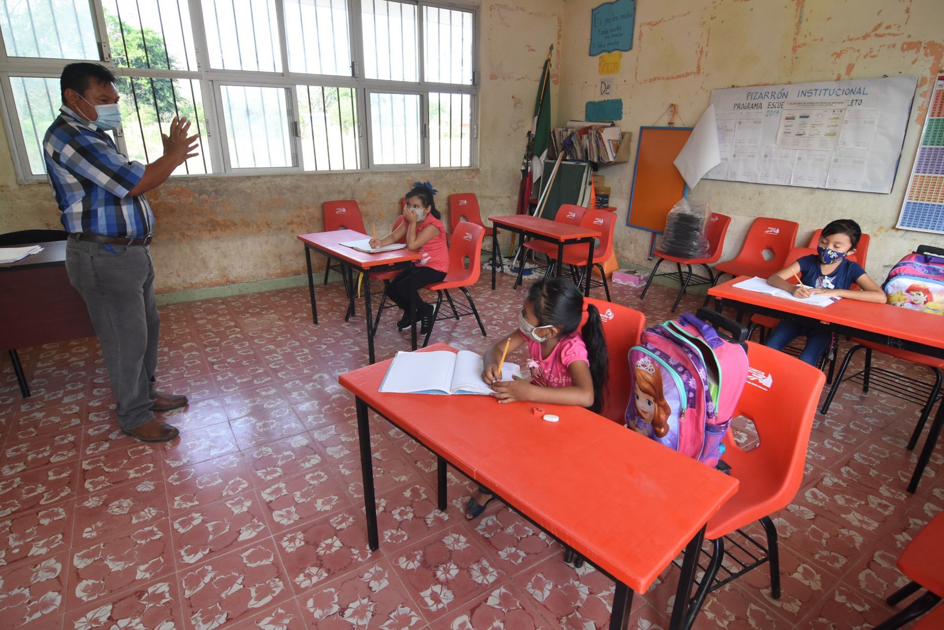 Regreso a clases presenciales en Campeche