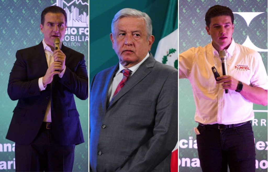 De la Garza, AMLO, García