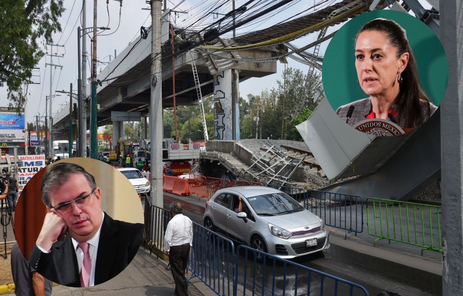 Marcelo Ebrard y Claudia Sheinbaum denunciados ante FGR por accidente en L12