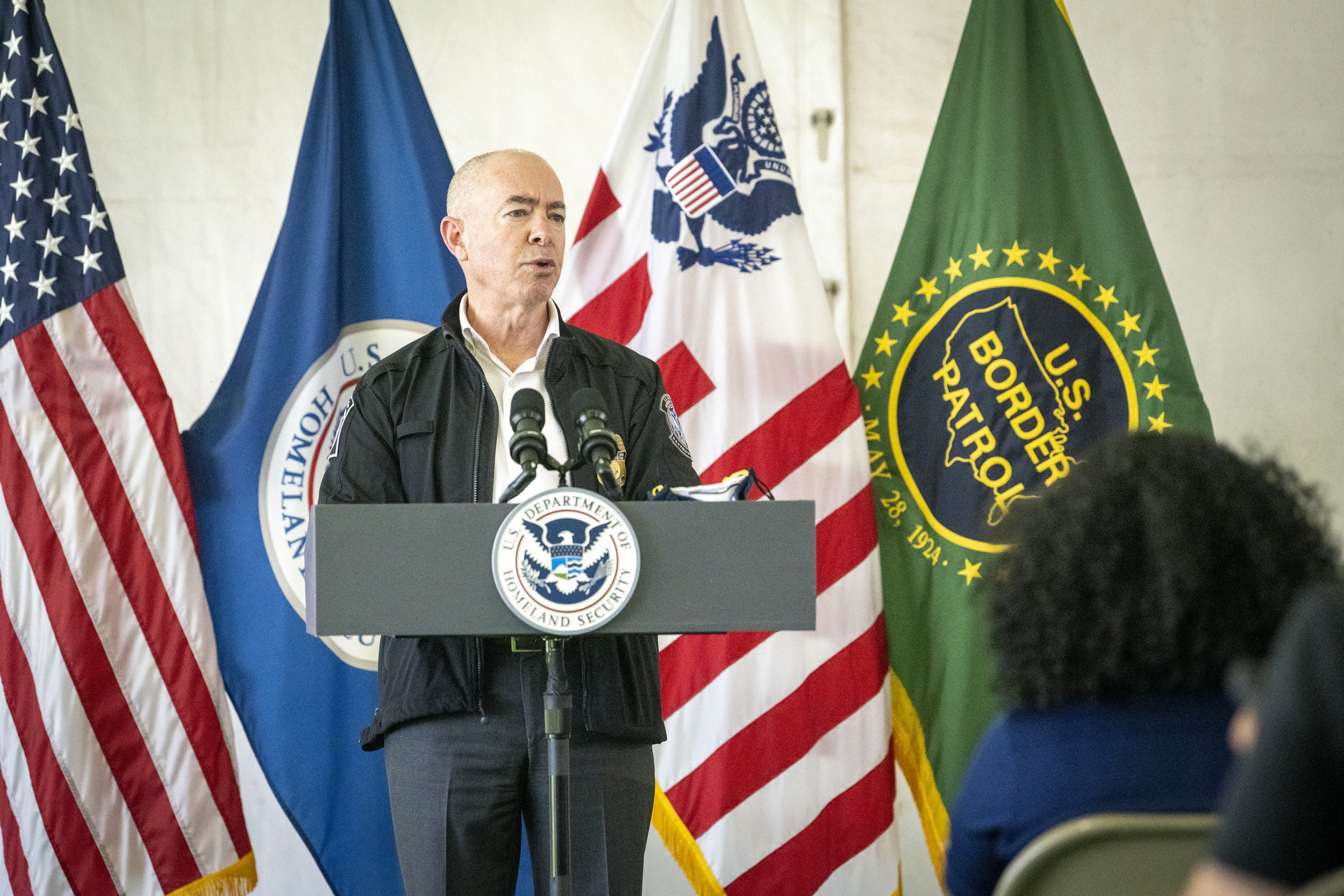 Alejandro Mayorkas, secretario de Seguridad Nacional de Estados Unidos, llegó a Ciudad de México este martes.