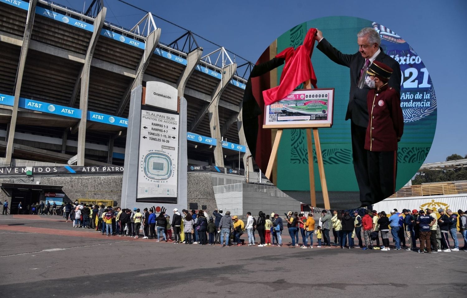 Un palco en el estadio Azteca, un rancho, casas, siete departamentos, entre otros, son los premios a rifar en el nuevo Sorteo de la Lotería