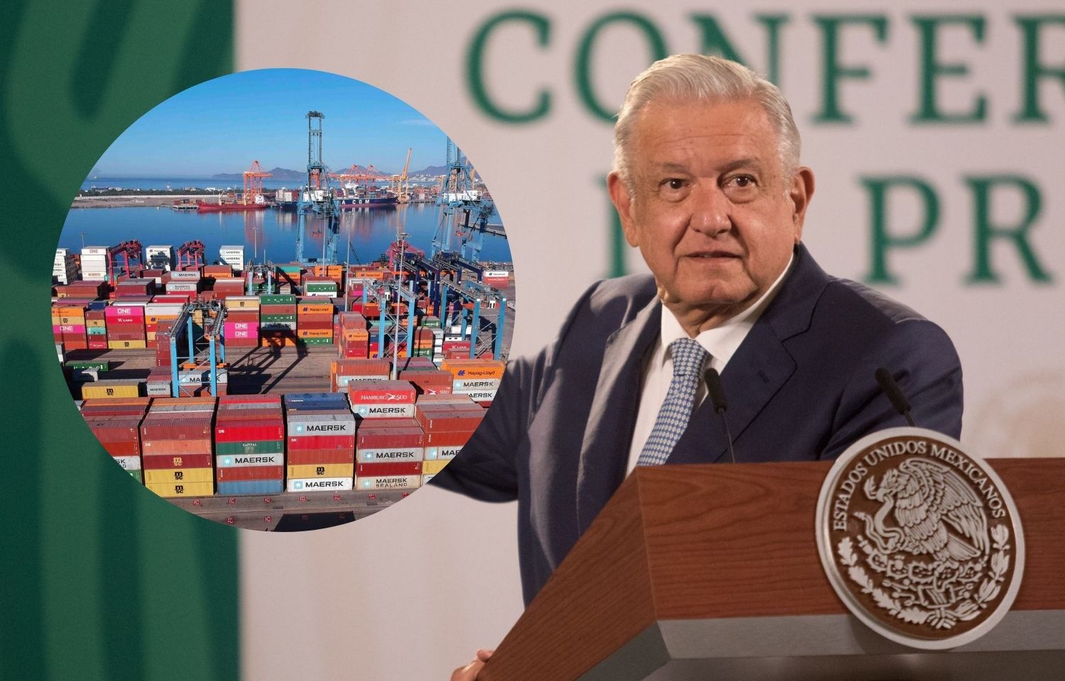 El presidente Andrés Manuel López Obrador confirmó la creación de la Agencia Nacional de Aduanas (ANAM).