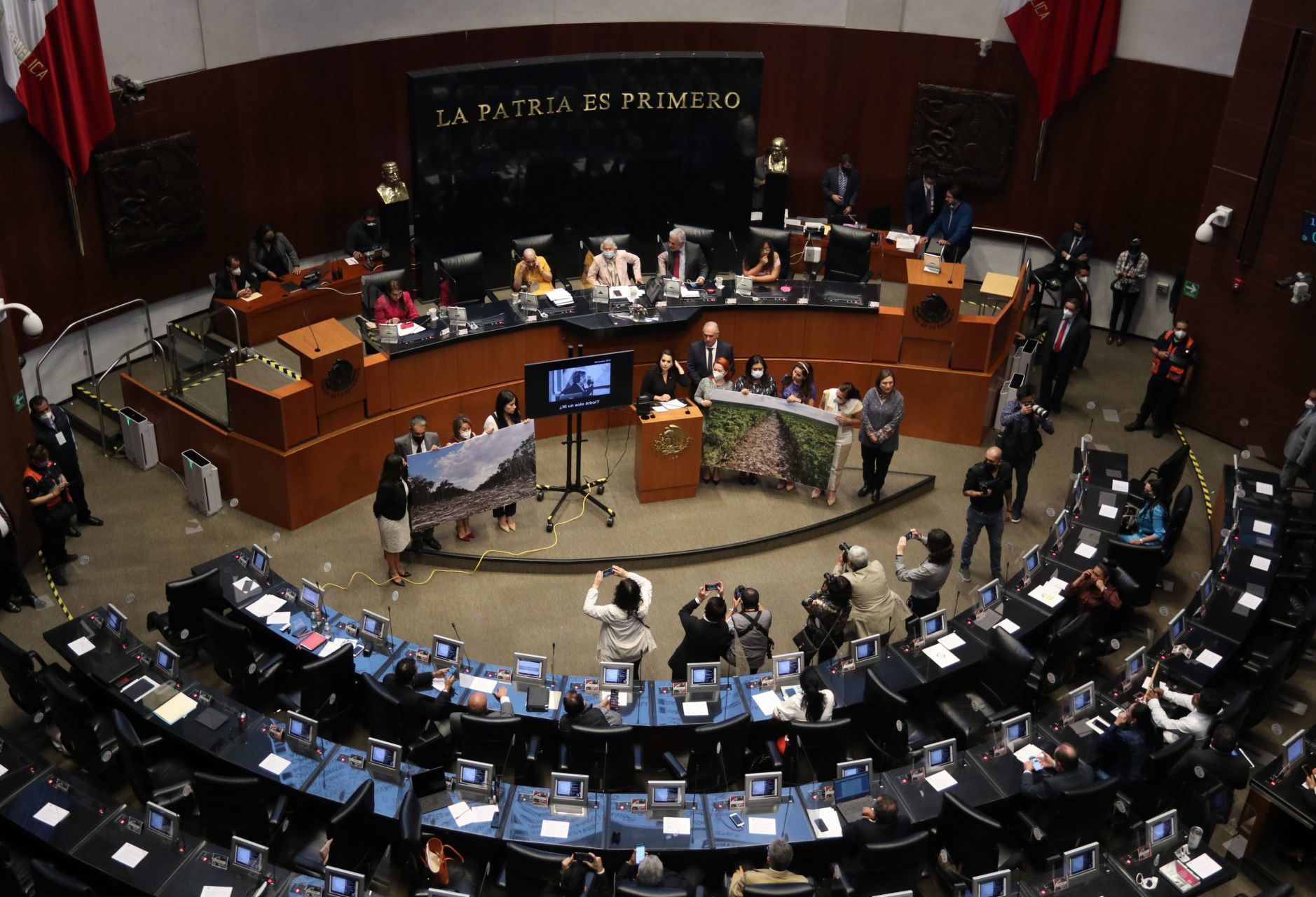 El PAN en el Senado adelantó su rechazo “absoluto” a la reforma electoral del presidente Andrés Manuel López Obrador.