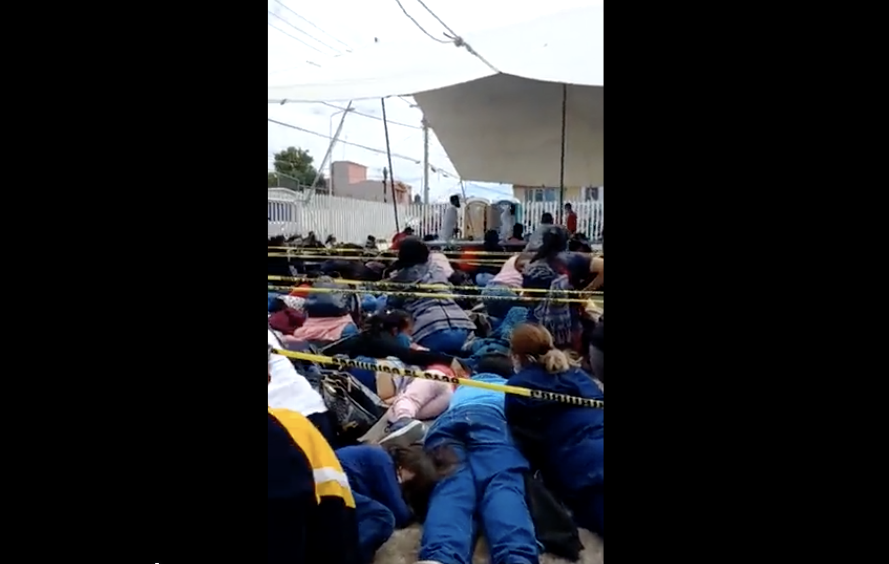 Durante la jornada de vacunación de niños de 5 a 11 años en Puebla se registró una balacera que dejó al menos dos menores lesionados.