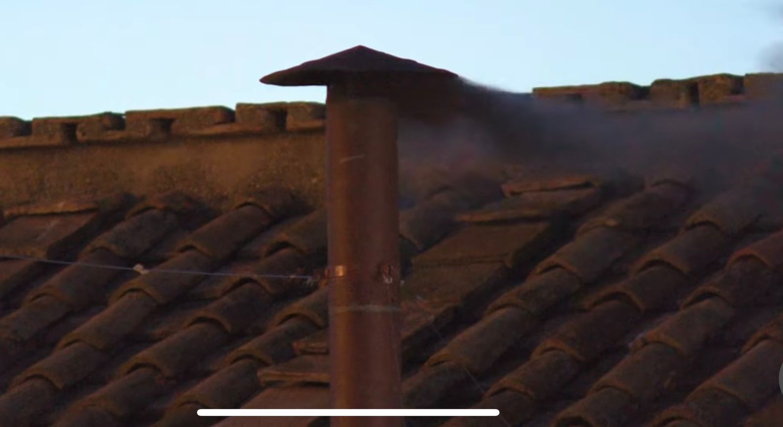 Humo negro en la capilla sixtina