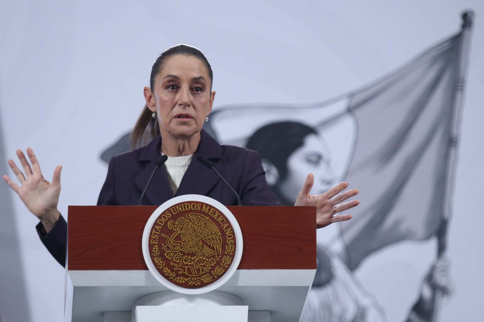 Sheinbaum denunció a su acosador en el Zócalo