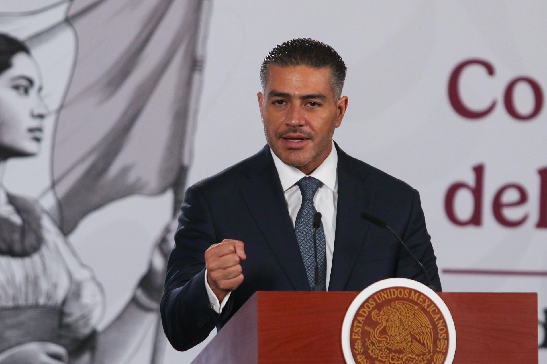 Valentín Lavín Moreno, alcalde asesinado de Temoac, Morelos, era investigado por sus presuntos vínculos con dos células criminales que operan en la entidad. Así lo confirmó Omar García Harfuch,