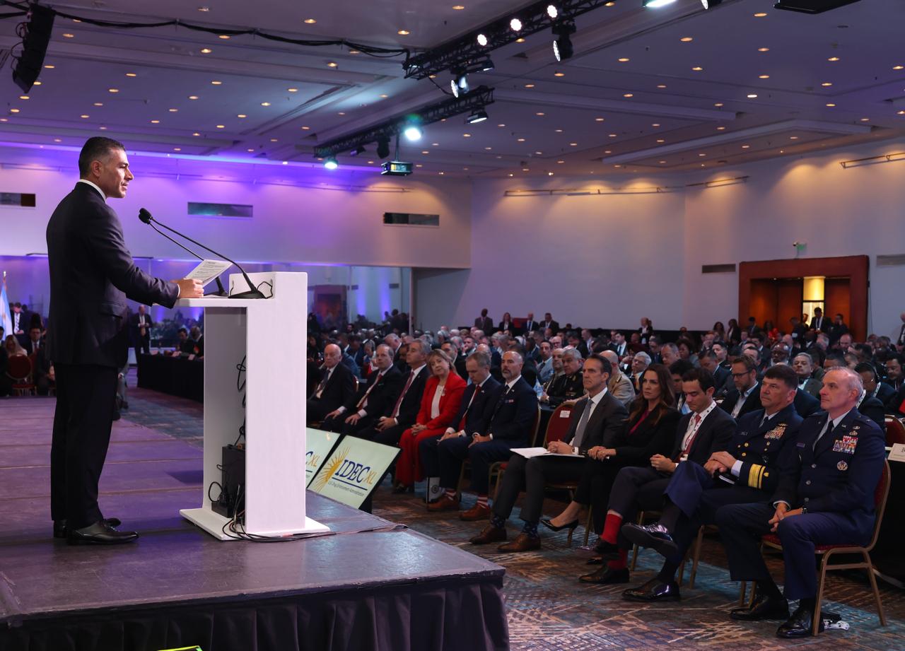 Omar García Harfuch, secretario de Seguridad y Protección Ciudadana de México, presumió avances en la lucha contra el narcotráfico ante ministros y mandos de seguridad de distintos países.