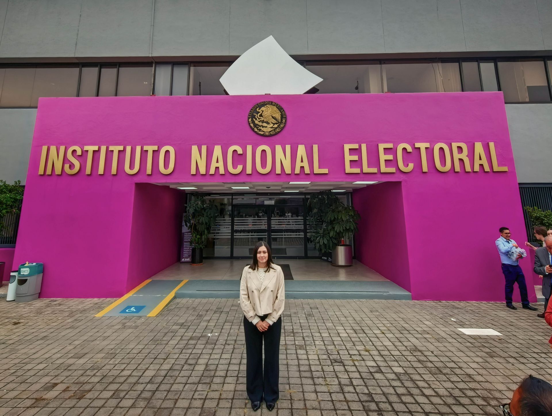 El INE tiene nueva presidenta, se trata de Blanca Yassahara Cruz García